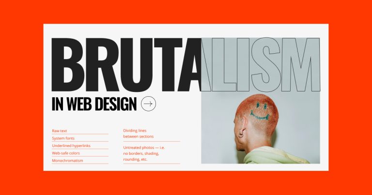 Brutalism in Digital UI: When Harsh Becomes Bold