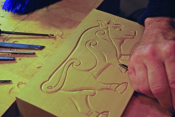 The Art of Line Carving: Minimalism in Woodworking