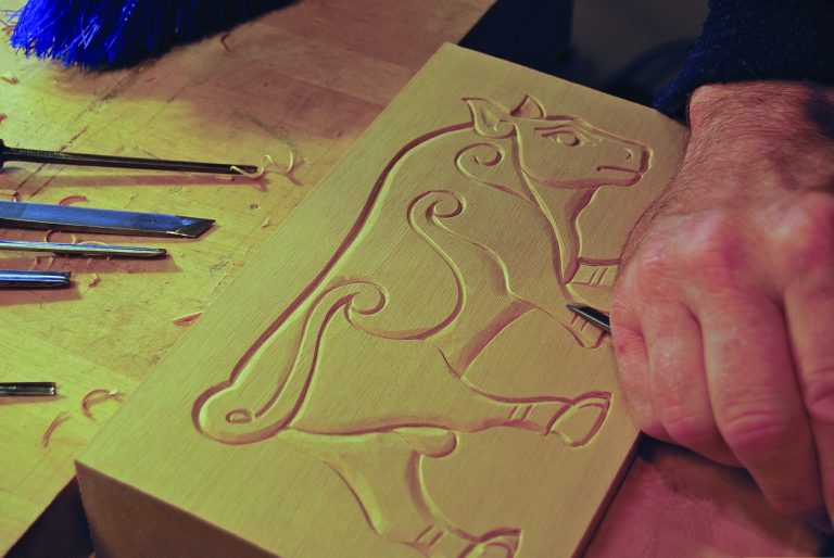 The Art of Line Carving: Minimalism in Woodworking